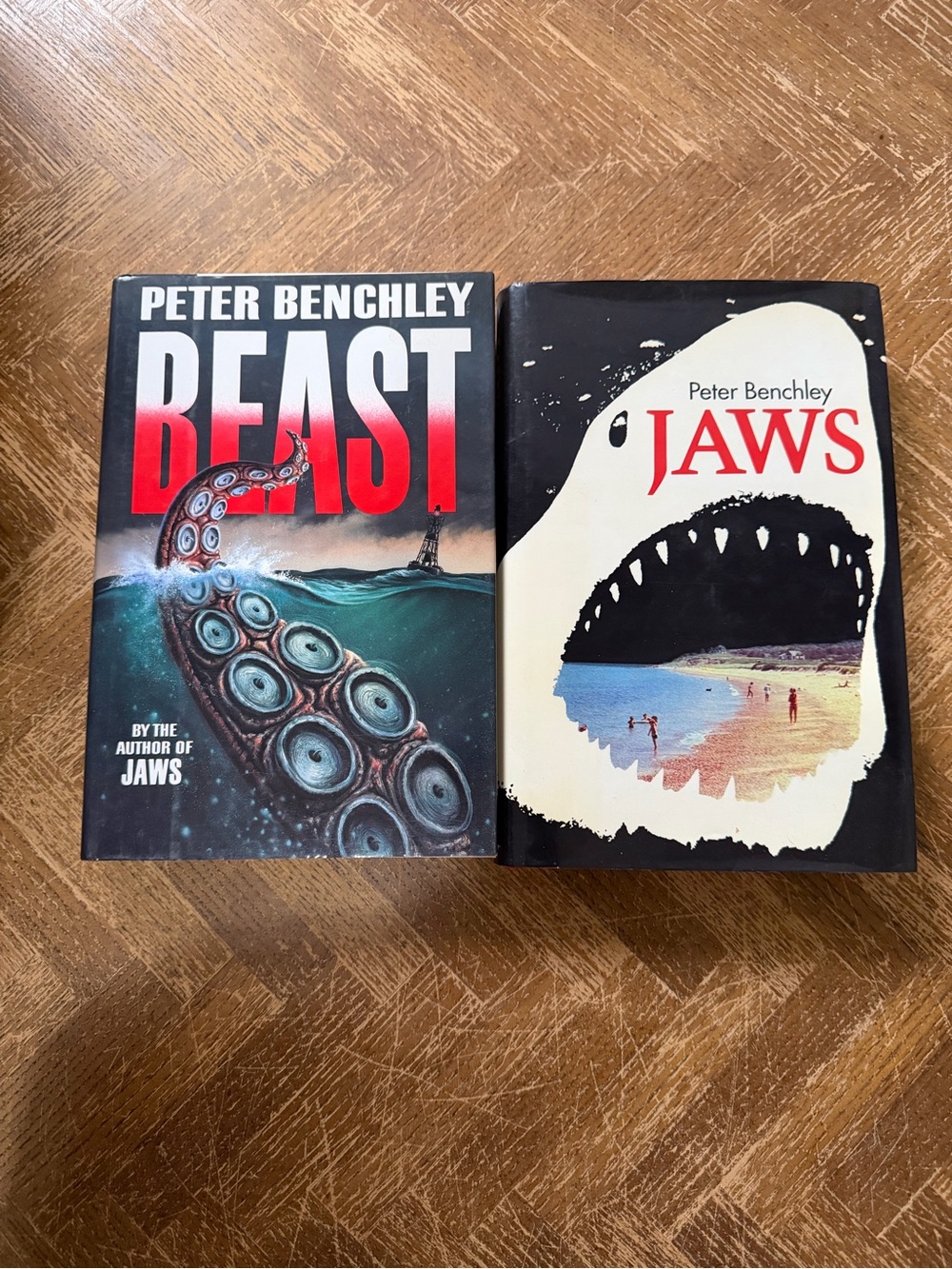 Peter Benchley BEAST & JAWS Hardcover Books